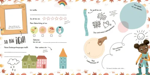 Naumann & Göbel Verlagsg. Freundebücher*Mein Freundschaftsbuch. Eintragen, Malen, Erinnern - Für Kinder ab 3 Jahren