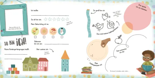 Naumann & Göbel Verlagsg. Freundebücher*Mein Freundschaftsbuch. Eintragen, Malen, Erinnern - Für Kinder ab 3 Jahren