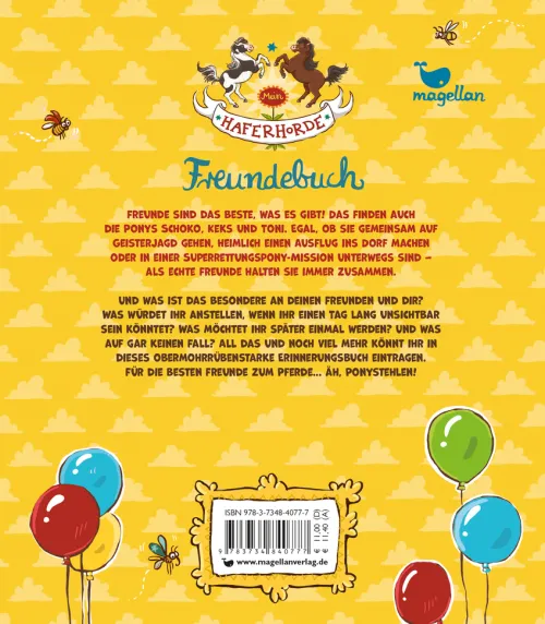 Magellan GmbH Freundebücher*Mein Haferhorde-Freundebuch