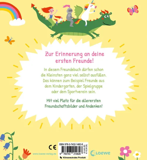 Loewe Verlag GmbH Freundebücher-Meine allerersten Freunde (Fabelwesen)