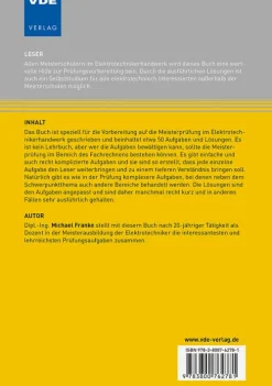Meisterprüfung Elektrotechnik*Vde Verlag GmbH Discount