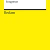 Mensch. Songtexte*Reclam Philipp Jun. New