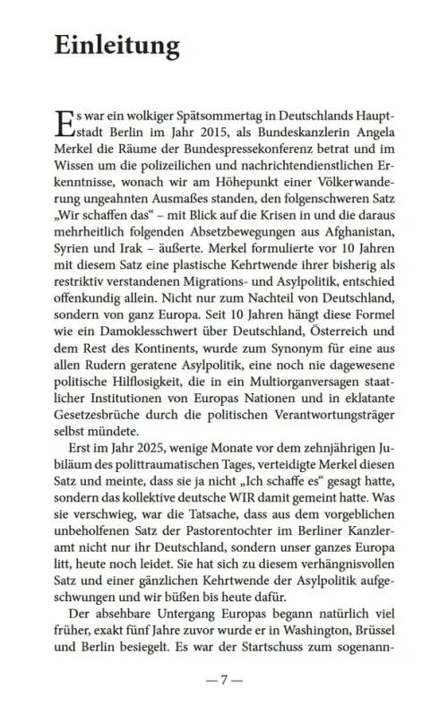 Impian GmbH Politik*Merkels Werk - Unser Untergang