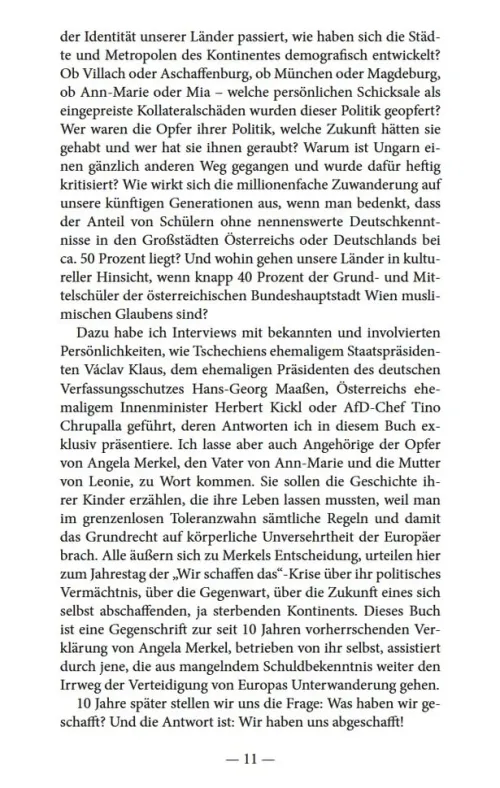 Impian GmbH Politik*Merkels Werk - Unser Untergang