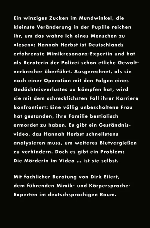 Knaur Taschenbuch Krimis & Thriller|Psychothriller*Mimik