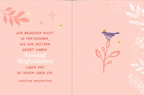 Coppenrath Kommunion & Konfirmation-Mini-Hardcover - Einfach gelassen leben