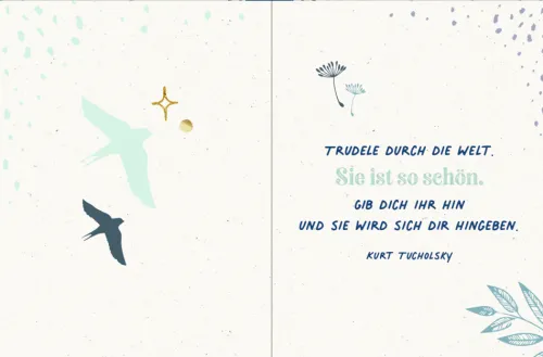 Coppenrath Kommunion & Konfirmation-Mini-Hardcover - Einfach gelassen leben