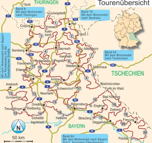 Womo Wandern*Mit dem Wohnmobil nach Bayern