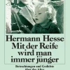 Insel Verlag GmbH Großdruck-Mit der Reife wird man immer jünger