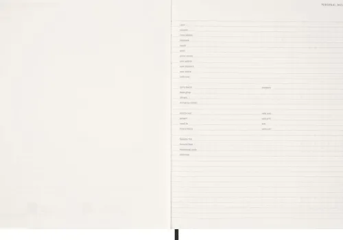 Moleskine 15 Monate Essential Wochenkalender 2025/2026, 1 Wo = 2 Seiten, vertikal, XXL, fester Einband, Schwarz*Moleskine Germany GmbH New