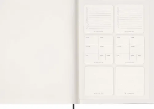 Moleskine 15 Monate Essential Wochenkalender 2025/2026, 1 Wo = 2 Seiten, vertikal, XXL, fester Einband, Schwarz*Moleskine Germany GmbH New