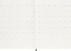 Moleskine Germany GmbH Wochenkalender*Moleskine 18 Monate Wochenkalender 2025/2026, XL, 1 Wo = 1 Seite, Rechts Linierte Seite, Weicher Einband, Schwarz