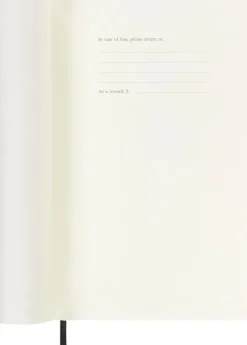 Moleskine Germany GmbH Wochenkalender-Moleskine 18 Monate Wochenkalender 2025/2026, L/A5, 1 Wo = 1 Seite, Rechts Linierte Seite, Weicher Einband, Schwarz