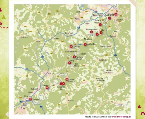 Droste Verlag Radreisen & Radtouren*Mosel. Radeln für die Seele