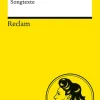 Reclam Philipp Jun. Musik, Film, Theater|Musikwissenschaft-Mut zur Liebe