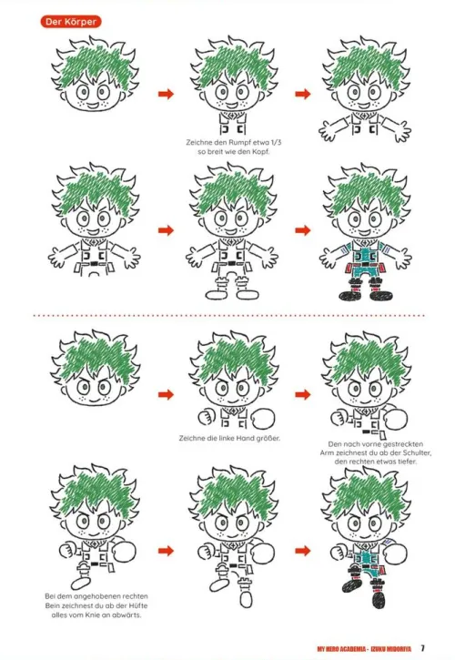 Carlsen Verlag GmbH Artbooks & Handbücher*My Hero Academia Kritzelkurs