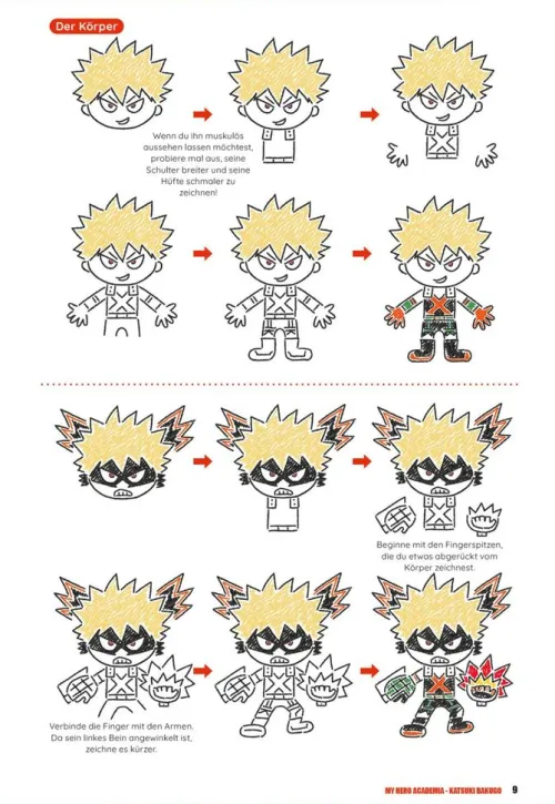 Carlsen Verlag GmbH Artbooks & Handbücher*My Hero Academia Kritzelkurs