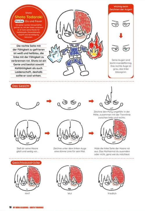 Carlsen Verlag GmbH Artbooks & Handbücher*My Hero Academia Kritzelkurs