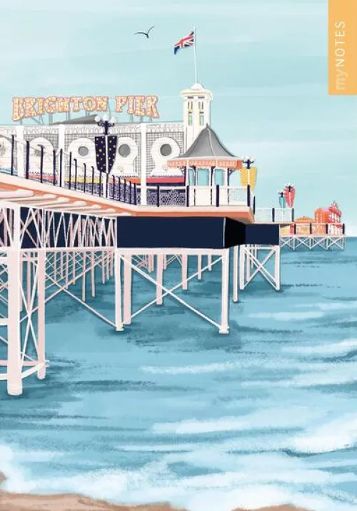 Ars Edition GmbH Notizbücher & -Blöcke-myNOTES Papeterie: Notizheft Simply, Katy - Brighton Pier