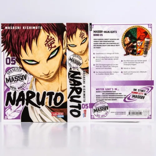 Kinder Carlsen Verlag GmbH Fantasy|Comedy & Humor-NARUTO Massiv 5