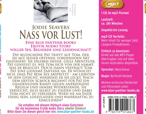 blue panther books Romane·Gesamtausgaben*Nass vor Lust! Erotik Audio Story | Erotisches Hörbuch MP3CD