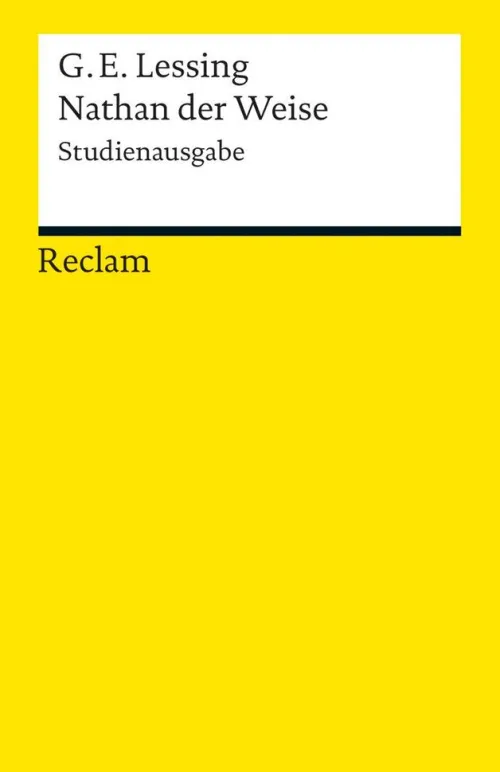 Nathan der Weise*Reclam Philipp Jun. Hot