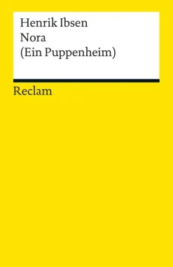 Reclam Verlag Klassiker|Gedichte & Drama-Nora (Ein Puppenheim)