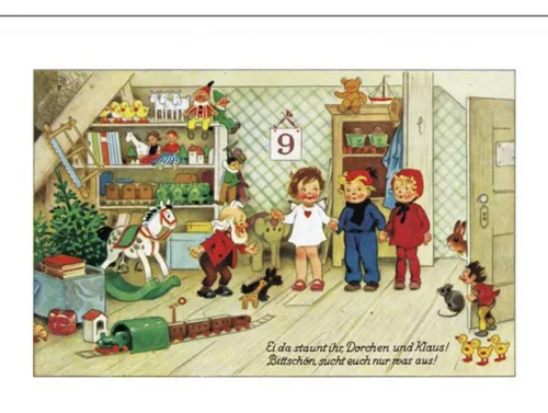 Korsch Verlag GmbH Abreiß-Kalender-Nostalgie im Advent