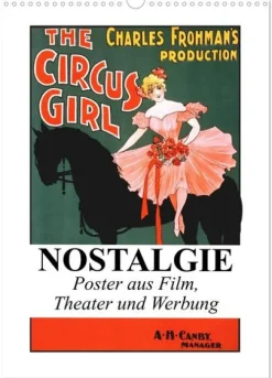 NOSTALGIE Poster aus Film, Theater und Werbung (Wandkalender 2026 DIN A3 hoch), Monatskalender*Calvendo