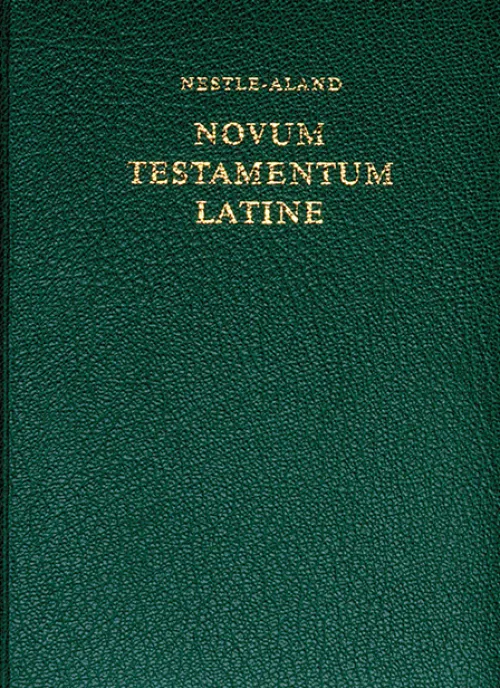 Deutsche Bibelges. Lateinische Bücher-Novum Testamentum Latine