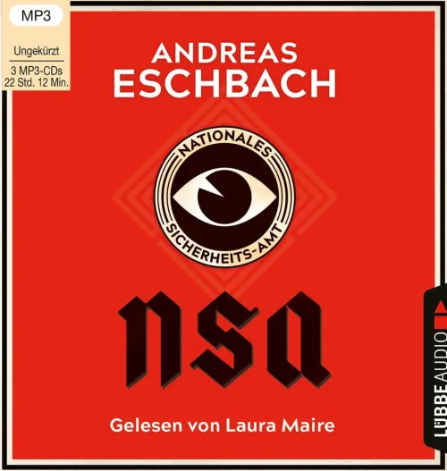 Lübbe Audio Krimis & Thriller·Spionagethriller|Krimis & Thriller·Politthriller*NSA - Nationales Sicherheits-Amt