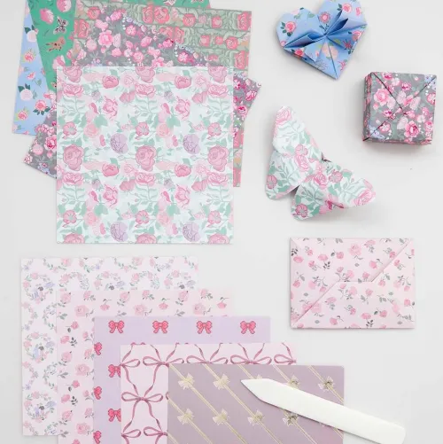 Origami La Vie en Rose FSC MIX, 15x15 cm, 50 Blatt*Rico Design GmbH & Co.KG New