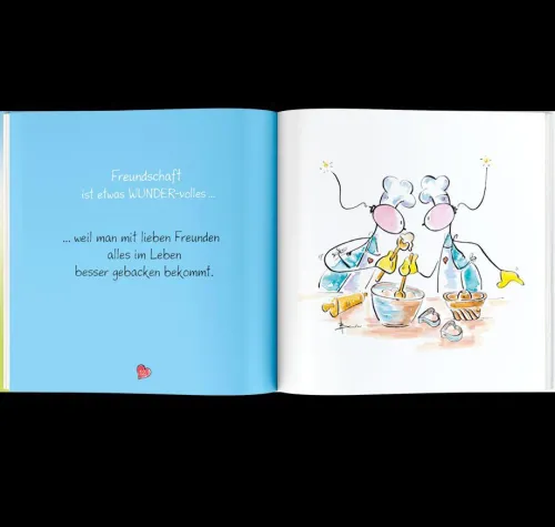 Oups Minibuch - Freundschaft ist etwas WUNDER-volles*werteART Verlag GmbH Online