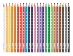 Pelikan Buntstifte-Buntstifte SILVERINO dreieckig dünn, 24er Set