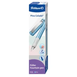 Füller Pina Colada, blau metallic*Pelikan Hot
