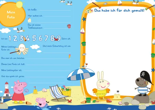 Panini Verlags GmbH Freundebücher*Peppa Pig: Meine ersten Freunde