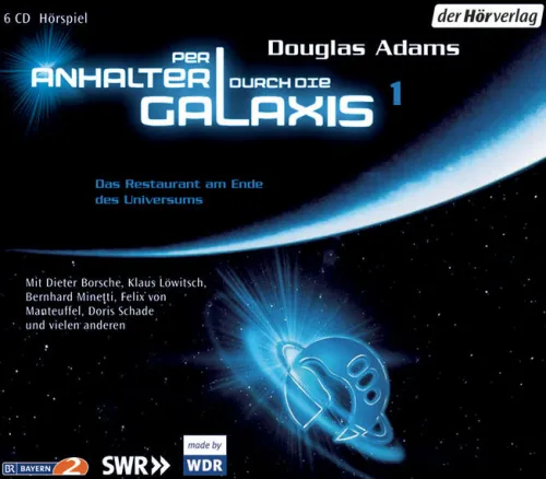 Hoerverlag DHV Der Hörspiele·Romane & Erzählungen|Hörspiele·Science Fiction*Per Anhalter durch die Galaxis 1. 6 CDs