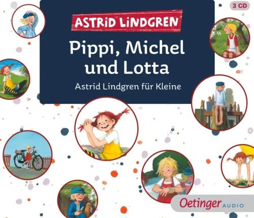 Kinder Oetinger Media GmbH Kinder- & Jugendbücher·Bilderbücher-Pippi, Michel und Lotta