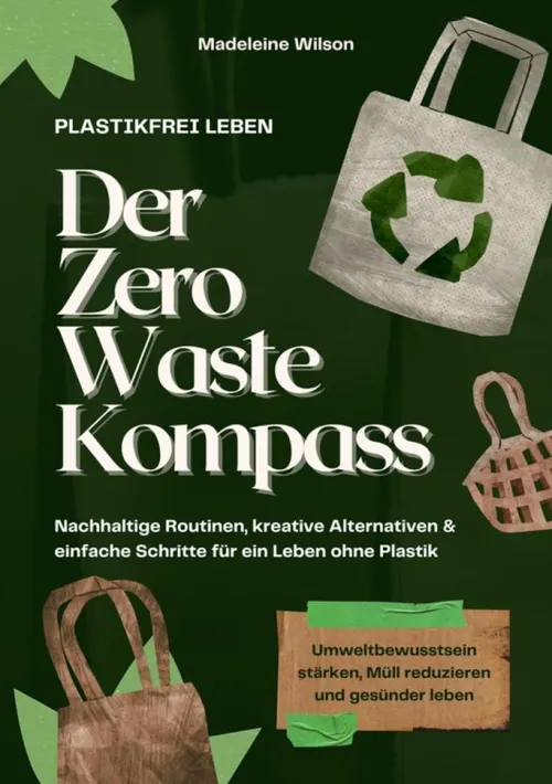 Plastikfrei leben - Der Zero Waste Kompass: Nachhaltige Routinen, kreative Alternativen & einfache Schritte für ein Leben ohne Plastik (Umweltbewusstsein stärken, Müll reduzieren & gesünder leben)*tredition GmbH Outlet
