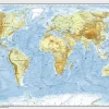 Posterkarten Geographie: Erde: physisch*Westermann Lernwelten Hot