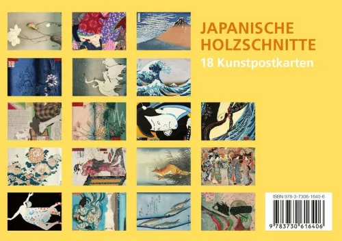 Anaconda Verlag Kunst & Architektur-Postkarten-Set Japanische Holzschnitte