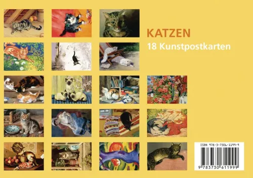 Anaconda Verlag Postkarten*Postkarten-Set Katzen