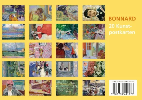 Anaconda Verlag Postkarten-Postkarten-Set Pierre Bonnard