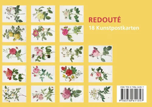 Anaconda Verlag Postkarten-Postkarten-Set Pierre-Joseph Redouté