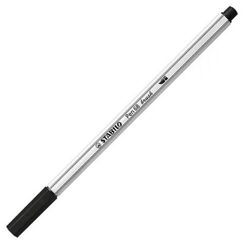 STABILO Nonbook Kalligraphie & Handlettering-Premium-Filzstift mit Pinselspitze für variable Strichstärken - STABILO Pen 68 brush - 8er Pack - mit 8 verschiedenen Farben