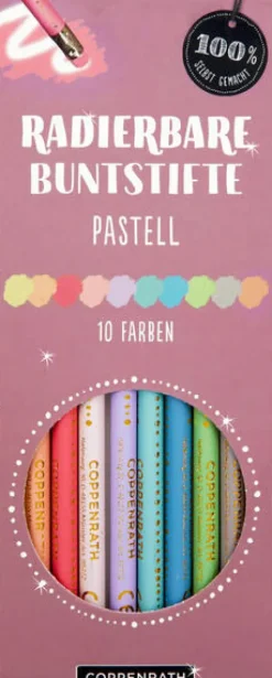 Coppenrath Buntstifte*Radierbare Buntstifte Pastell
