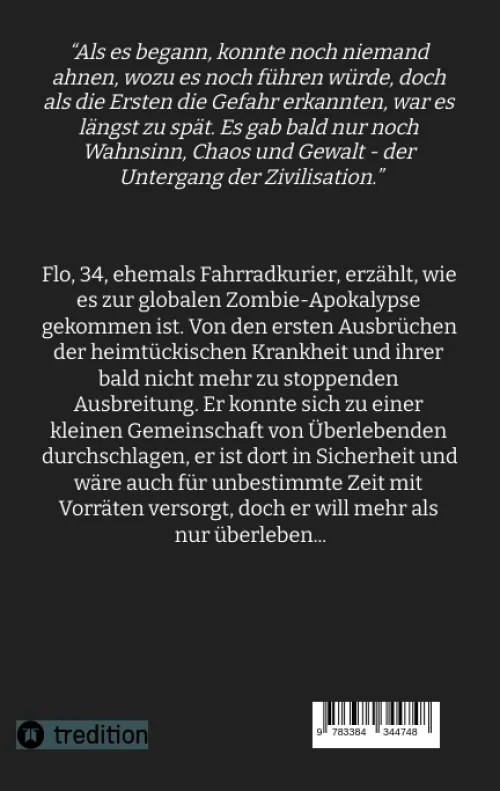 tredition Apokalypse / Postapokalypse*RaVa: Pandemie Z