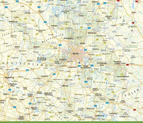 Reiseführer Radtouren in Brandenburg*Trescher Verlag GmbH Best