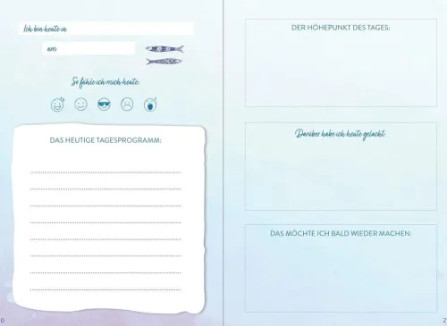 Groh Verlag Notizbücher & -Blöcke*Reisetagebuch (Fische)