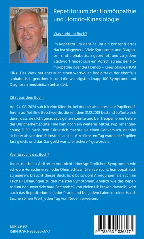 Ctv Verlag Medizin-Repetitorium der Homöopathie und Homöo-Kinesiologie